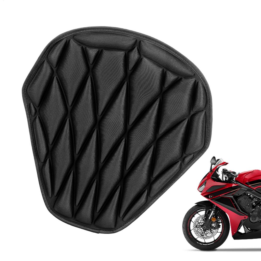 Seat Cushion For Motorcycle Breathable Motorbike Pad 3D Comfortable Breathable Cover Cushion Soft Sitting Support For Men Women