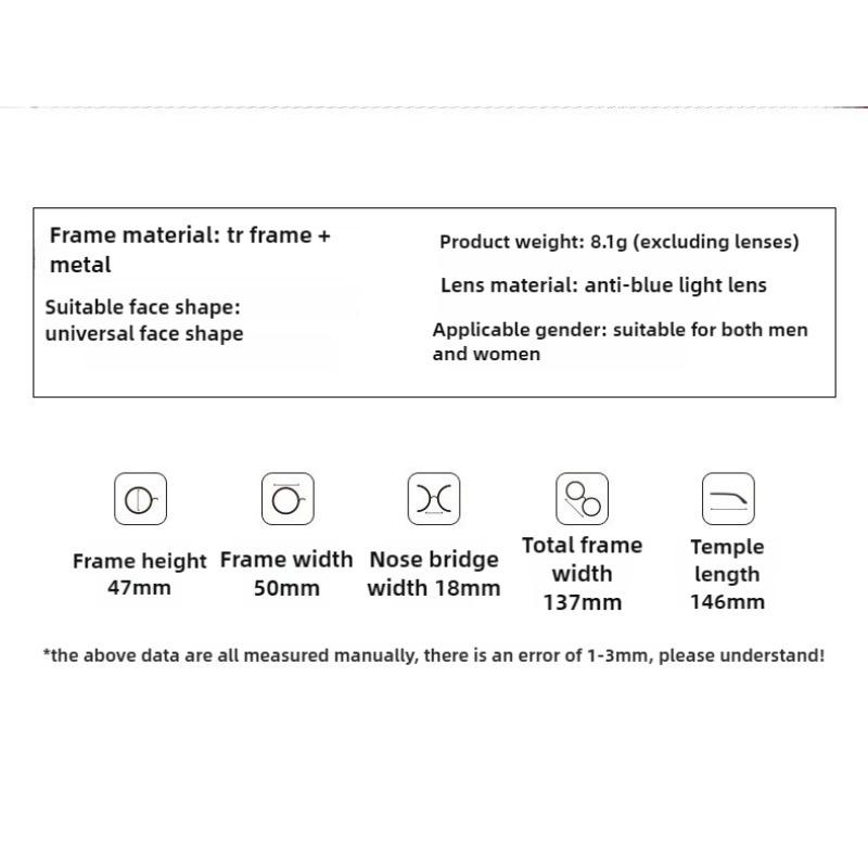 *Ready Stock* Anti Blue Light Blocking Glasses For Men/Women Clear Anti Radiation Glasses
