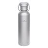 Boundless Voyage Titanium Sports Water Bottle Wide Mouth 750ml Single Layer Direct Drinking Fireproof Lightweight Durable Rustproof Campfire Hiking