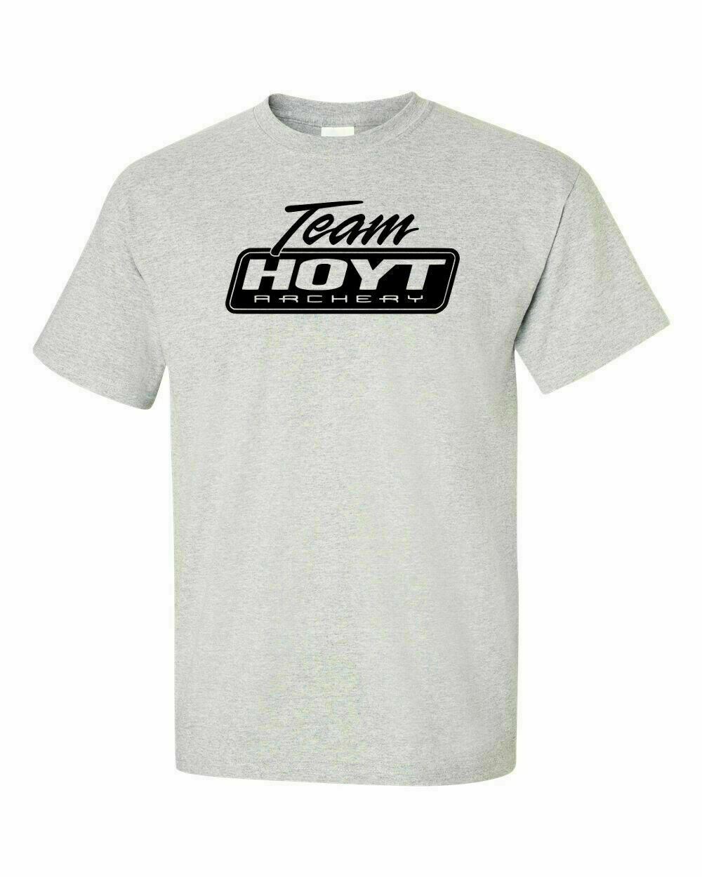 26 Team Hoyt Archery Black Logo T Shirt Archery Hunting Compound Bow Pro Hunter Tee Unisex T-Shirt M