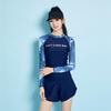 Women's Slimming Swimwear: 2025 High-End Tummy Concealing Split Swimsuit for Professional Swimming and Hot Springs
