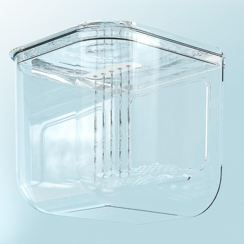 Transparent Automatic Feeding Device Large Capacity Bird Food Dispenser  Balcony