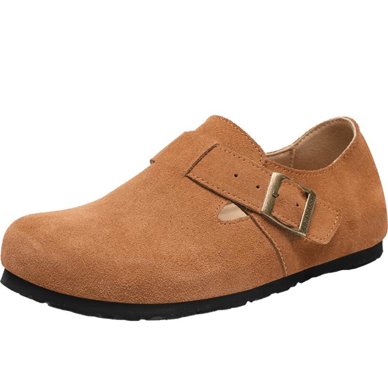 ZHR Women s Retro Slip-On Platform Casual Shoes 37