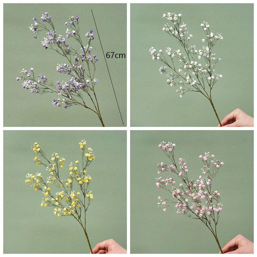 Realistic Artificial Gypsophila Flowers Handmade Fake Flower  Birthday Gift