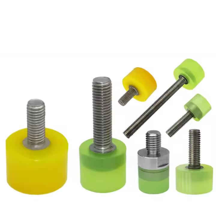 Durable Protective Screw With Elastic Rubber Coating for Furniture and Motor Application Anti Vibration Screw