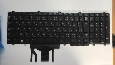 Zapasowa klawiatura japońska do Dell Latitude E5550 P37F E5570 P48F E5580 E5590 E5591 550 5570 5580 P60F 5590 5591 z podświetleniem