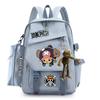 Anime peripheral pirate Luffy ins schoolbag Japanese retro backpack junior high school high school backpack