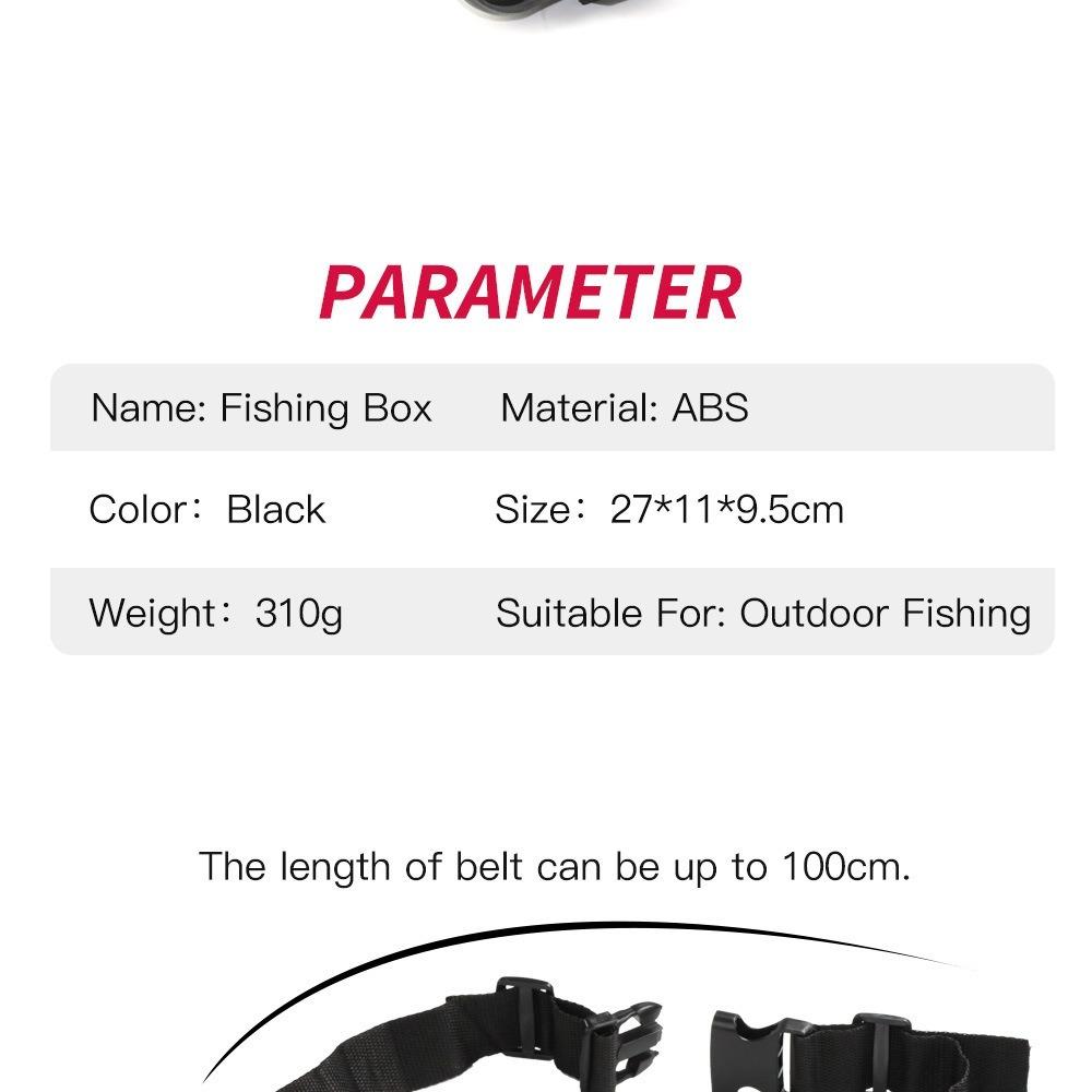 Case Fishing Tackle Box Fishing Hooks Fishing Gear Box Portable Fishing  Lure Holder