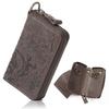 Red Glow Genuine Leather Key Case for Smart Dragon Ash Brown Men's Multi-Function Keys, Pattern, Rg-009,