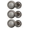 Compatible Replacement Heads for Philips Shaver Models YQ6008, YQ6108, YQ6188, YQ6308, and Carmen Bracket Accessories.