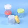200-350Ml Makeup Remover Pad Jar With Tweezers Round Clear Container Jars Empty Bottle Wide Mouth Flap Bottle Storage Lotion