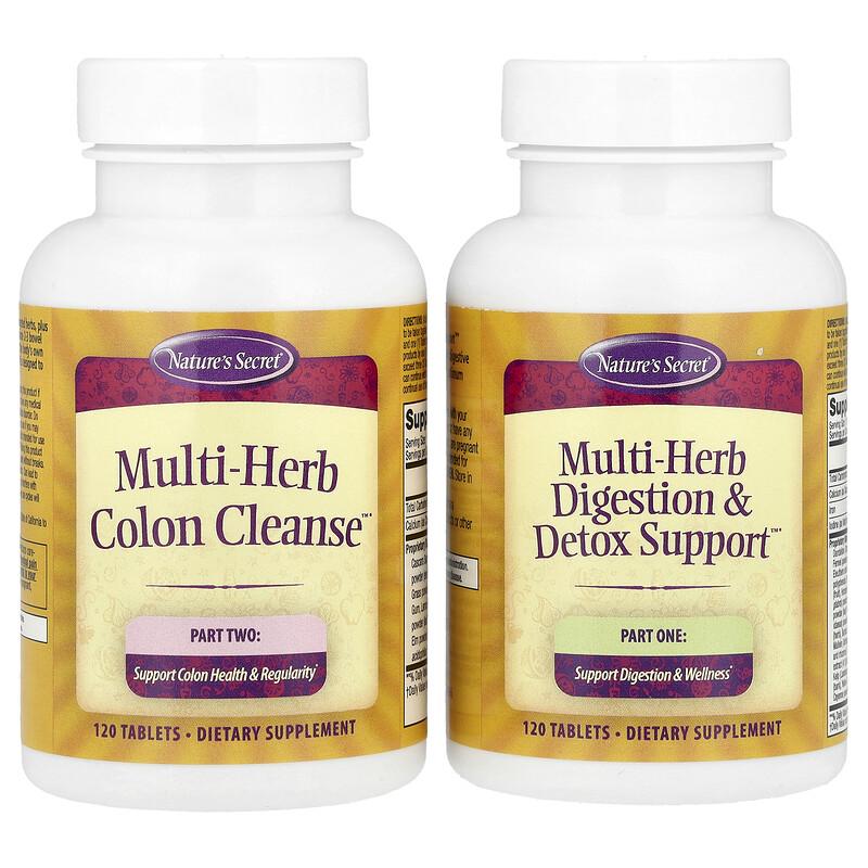 Ultimate Cleanse®, 2 Part Total-Body Program, 2 Bottles, 120 Tablets Each