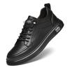 Men's No-Tie White Casual Sports Shoes - Autumn Soft Sole Fashion Sneakers