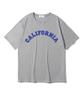 Oeta California Double Cotton Oversized Short Sleeve T-Shirt Ots26014(8 Colors) (Type A)