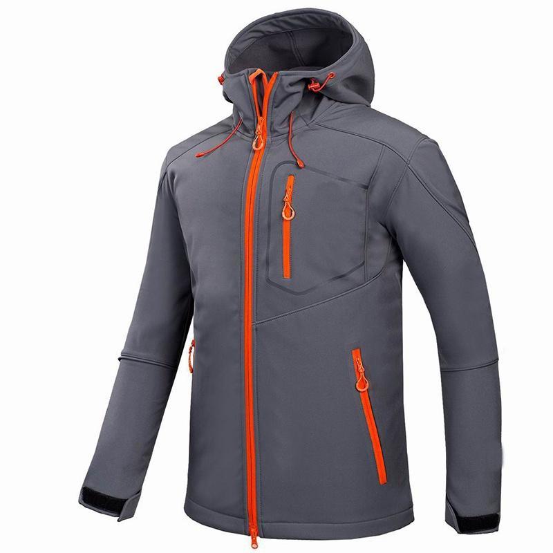 Softshell Jacket Men's Windproof Waterproof Hiking Jackets Outdoor ...