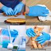 100PCS Blue Nitrile Gloves Disposable Home Cleaning Nitrile Gloves Suitable Waterproof Pet Bathing Stain Resistant Tool