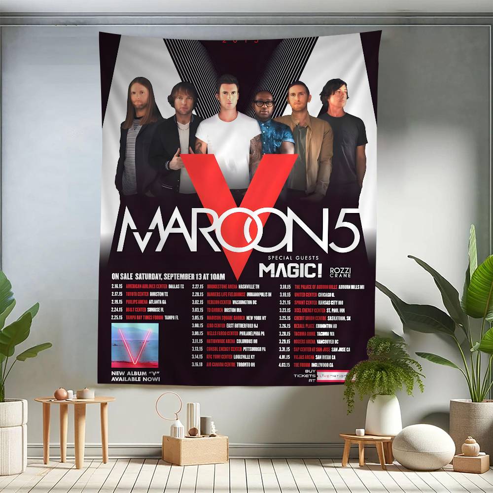 Maroon 5 Hanging Bohemian Tapestry Bohemian Wall Tapestries Mandala Cheap Hippie Wall Hanging