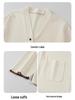 Tencel Cotton Lyocell Couple Pajama Set - Long Sleeve Casual Homewear for Women and Men