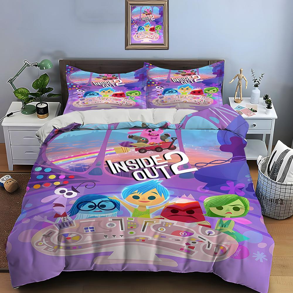 

Comforter 3D Print Inside Out Bedding Set Kids S Adult And Children Luxury Birthday Gift Comforter (quilt)-EU Single(135*200cm)3pcs