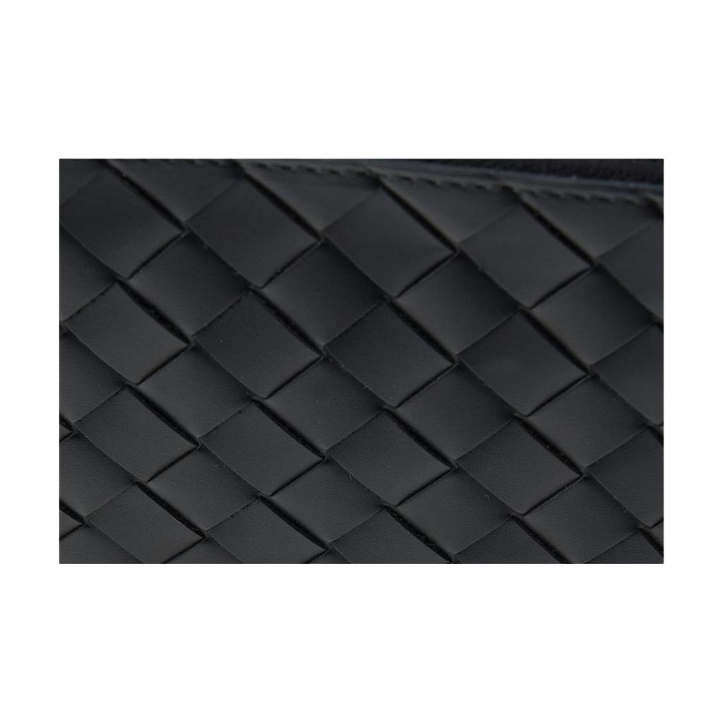 Bottega Veneta Adjustable Strap Calfskin Shoulder Bag Women Shoulder Bag Black 609692V3US28984