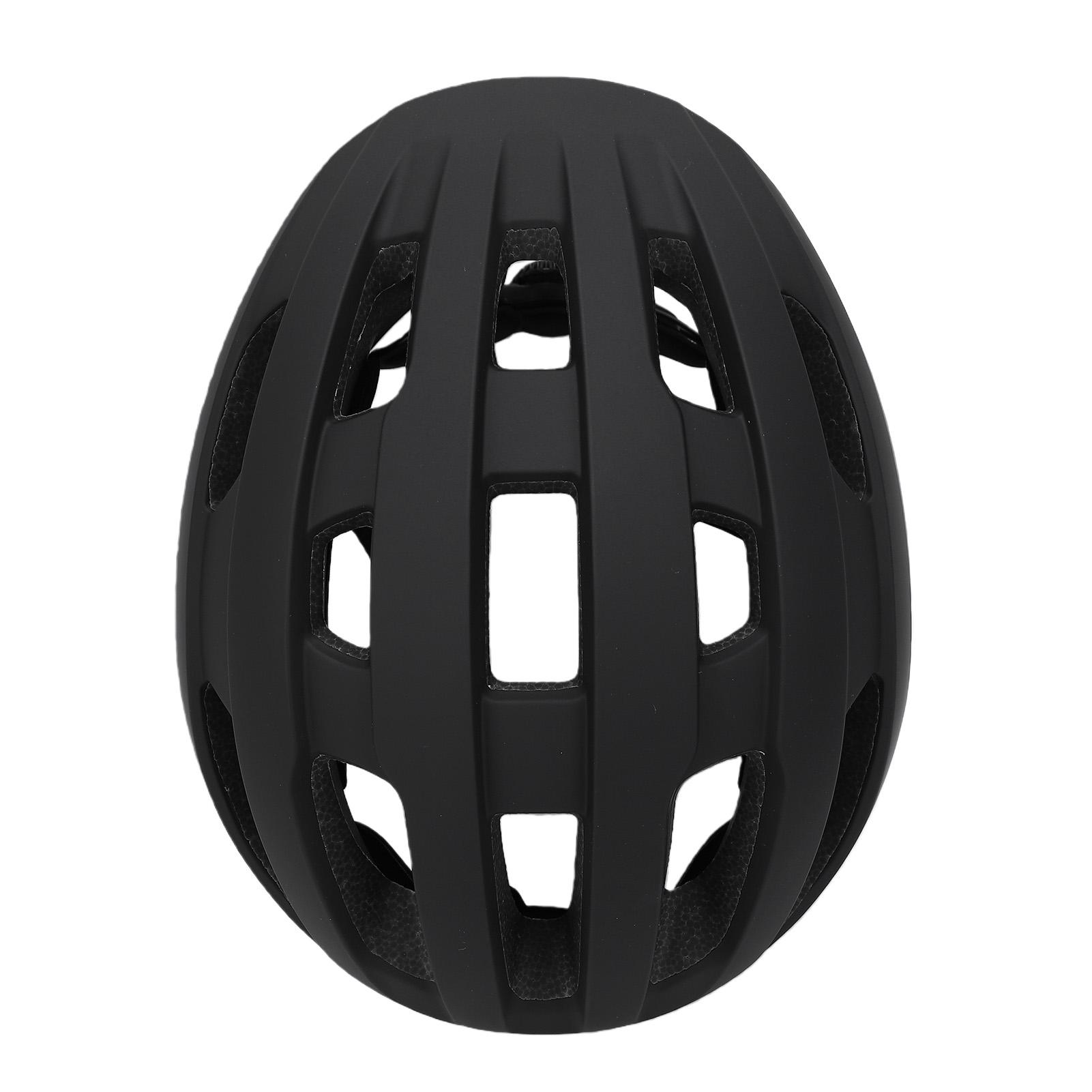 Bike Helmet Lightweight Breathable Adjustable Mountain Cycling Helmet for Commuting Road Biking Skating Black