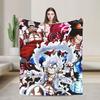 Luffy Blankets The Straw Hat Crew Flannel Awesome Warm Throw Blankets for Bed Sofa Decoration