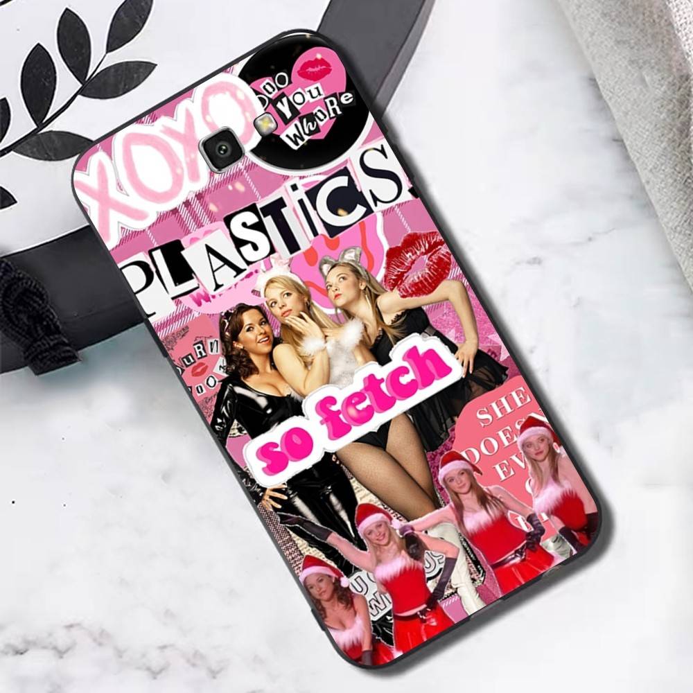 

M-Mean Girls B-Burn Book Phone Case For Samsung S 24 Fe 25 Ultra Plus 20 Lite 21 30 22 23 24 22 Ultra 5G Fundas Samsung S23 5G