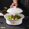 Chinese Style Ceramic Candle Warmer Dry Pot Dish