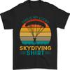 My Lucky Skydiving Funny Skydiver Mens T-Shirt 100% Cotton