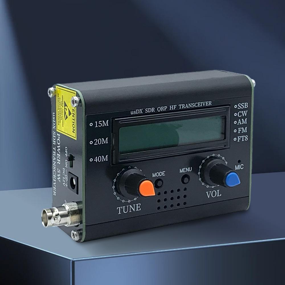 5W UsDX All-Modus HF-Transceiver QCX-SSB zu SSB 3-Band All-Modus-Transceiver mit DSP SDR Hochfrequenz-Transceiver + Mikrofon