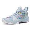 Anta Shock Wave 4 Pro Cushioning Slip Resistant Abrasion Resistant Basketball Shoes Men's Blue 112321111-2