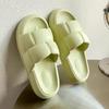 2025 Luxury Women's Soft-Bottom Indoor Slippers for Summer - Light Step Design for Bathroom and Home
