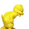 3D Printed Duck Statue Funny Desk Ornament Mini Yellow & White Cute Figurine for Office Desk Decor Gift for Coworkers Desktop Accessories