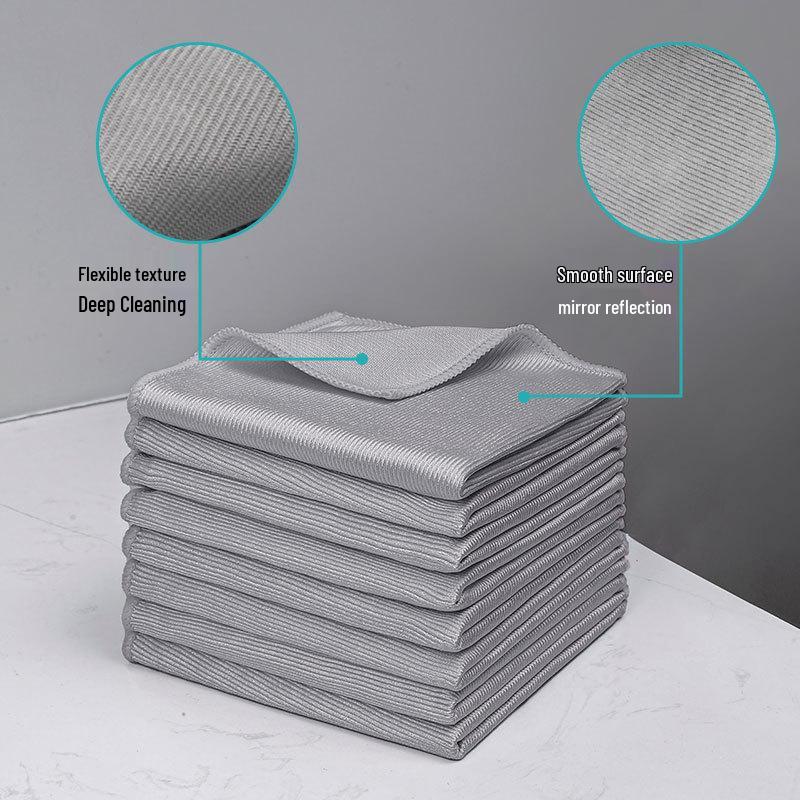 Multifunctional Thickened Glass & Kitchen Cleaning Cloth - Removes Water Marks