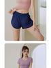 Damen Schnelltrocknendes Yoga-Set: Gepolstertes Kurzarm-Top & Enge Shorts für den Sommer
