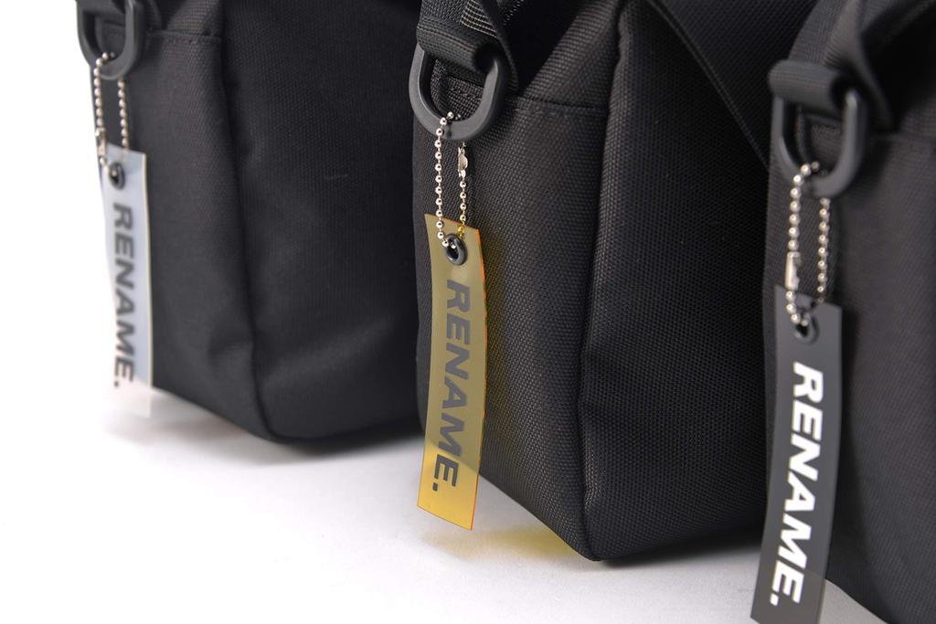 CORDURA Nylon Shoulder Popular and Lightweight for Men and Women White [Rename] Bag, -