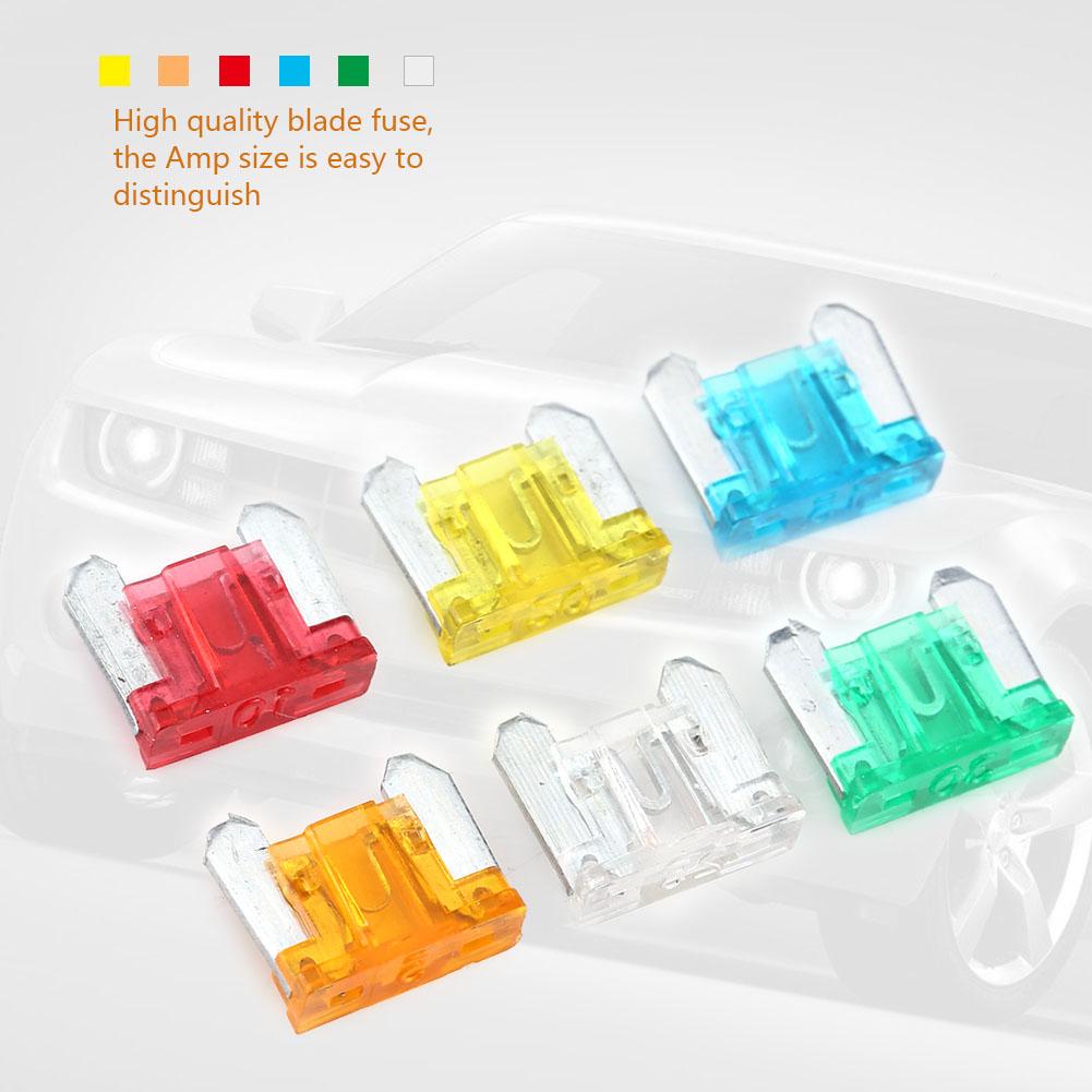 120Pcs 5A 30A Assortment Micro Mini Blade Fuse Set Kit For Car Auto Truck SUV