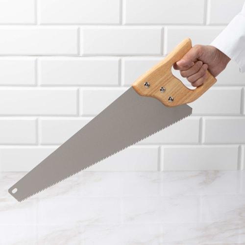 Endo Shoji Professional Wooden Handle Bone Saw, SK-5 Blade, Wooden Handle, Made In Japan, AHN0401