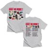 Bbno$ It's Pronounced Baby No Money Europatournee 2025 T-Shirts Rapper Humorvolles Baumwoll-T-Shirt Kurzarm Sommer Unisex Tops