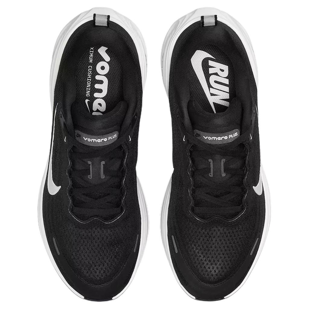 Nike Vomero Plus Black White Women Sneakers Cool-Grey Metallic-Dark-Grey HV8154-002