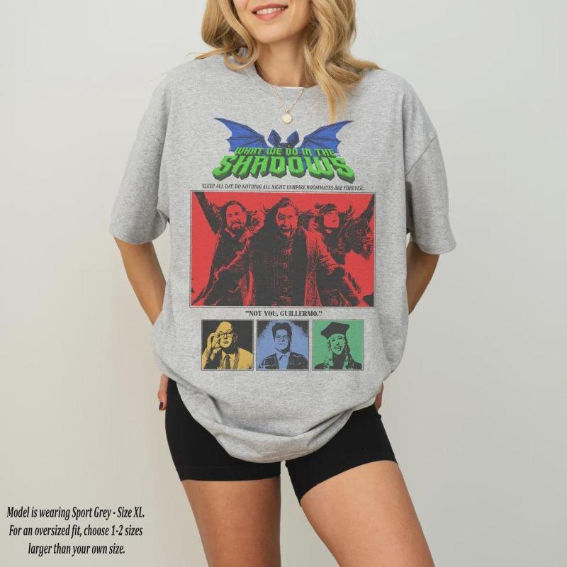 Retro Vampire Life Tshirt  Fun and Horror Womens Tshirt Summer New Style Unisex Casual Tshirt S