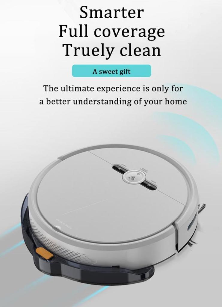 Smart Robot Vacuum Cleaner Sweeper Met MOP 3600Pa App Remote Control Multifunction Home Vacuum Cleaner Wireless Robot Sweeper | Cleaning Products