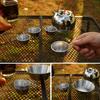 Water Cup 304 Stainless 50ml Camping Drink Mug Portable Foldable Wine Cup for Outdoor