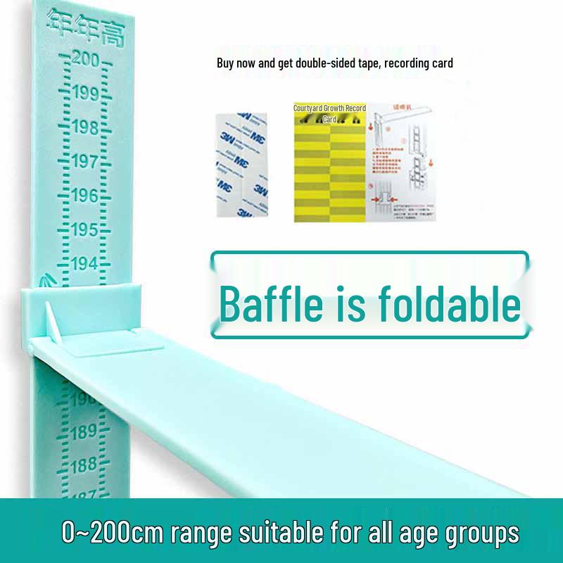 Children's Removable Height Chart Wall Sticker Ruler