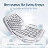 Atmungsaktiver 3D-Autositzbezug, schweißfestes Sommer-Autositzkissen, konvexes Design zur Wärmeableitung, universelle Auto-Sitzmatte