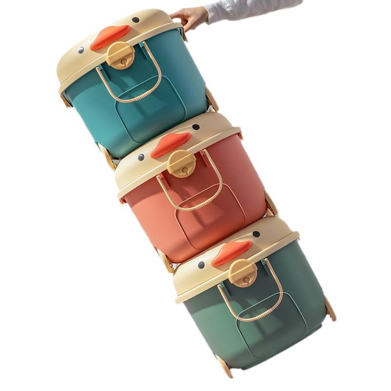 QiMiao Cute Piggy Toy & Clothes Organizer for Kids