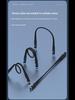 Foldable Double Head USB-Charged LED Neck Reading Lamp with Three Colors