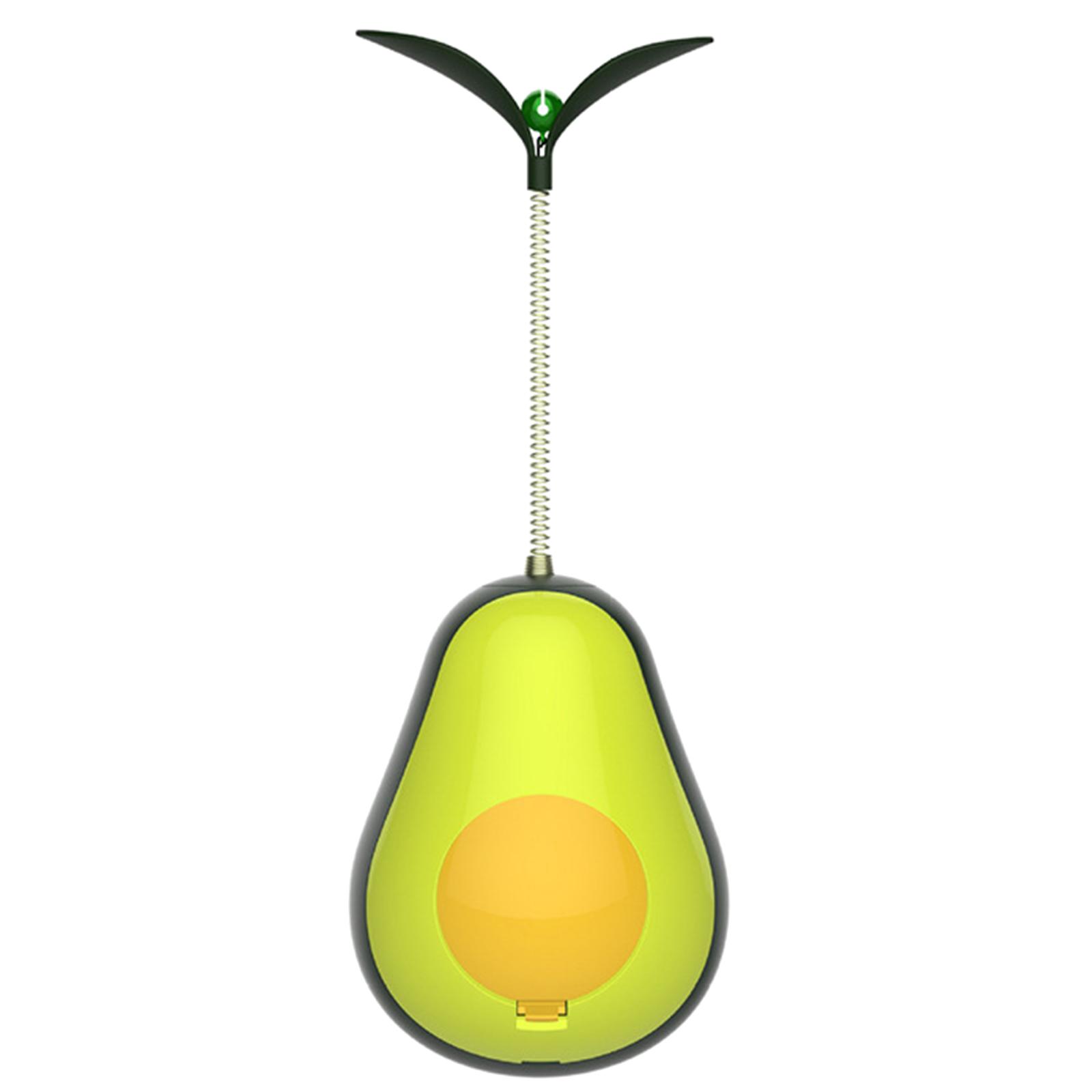 

Мяч-игрушка для кошек в форме авокадо стимулирует интеллект и физические способности кошек, игрушка-невалка для кошек для дома