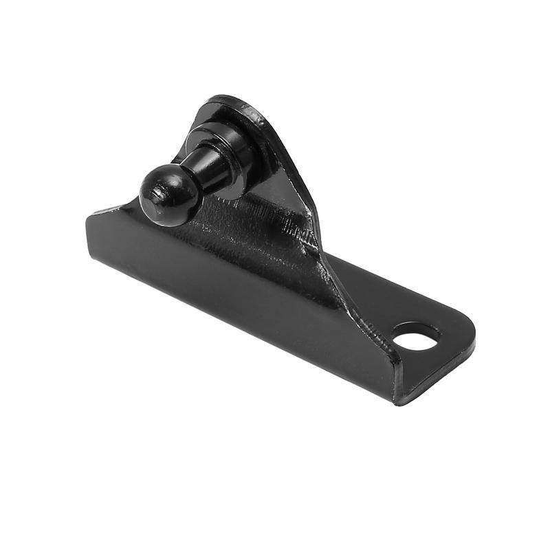 X Autohaux 2pcs 4Pcs 10mm Car Ball Studs Shock Mounting Brackets Black for Gas Struts Shocks Bracket 67.5x40.5x24mm