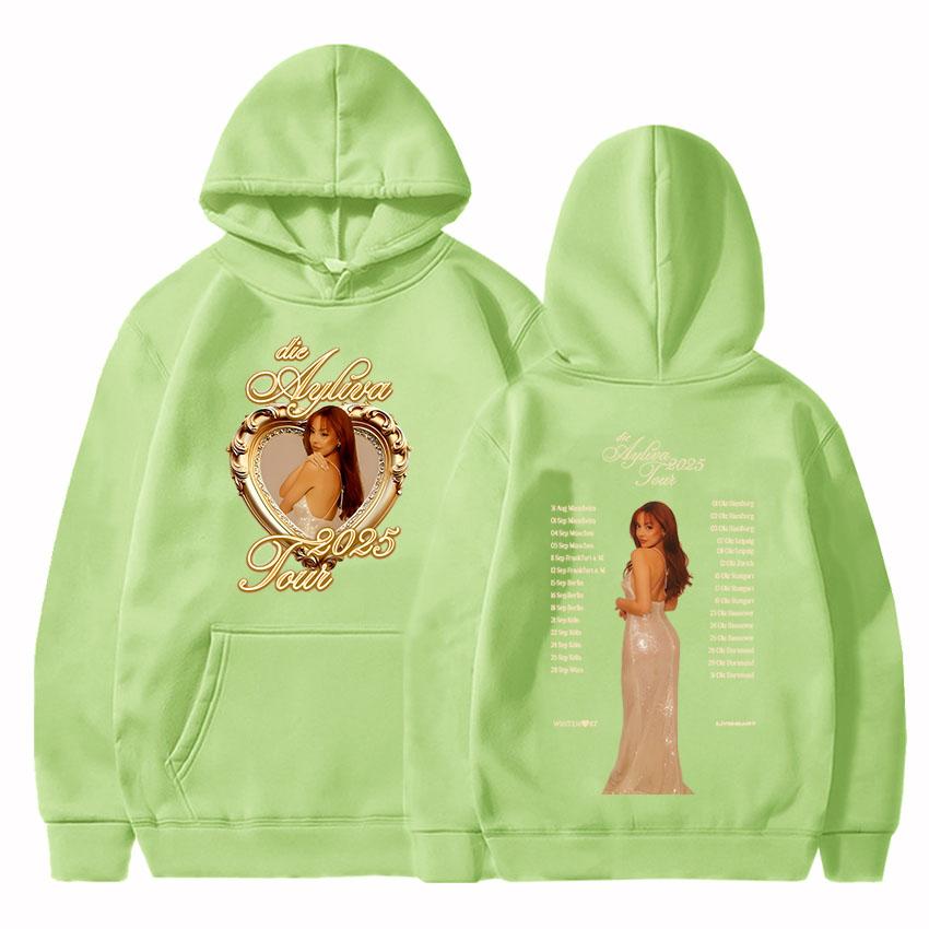 Women Clothes Die Ayliva Tour 2025 Printing Hoodies Moletom Feminino Casual LongSleeve Unisex Streetwear Hooded Pullovers Female